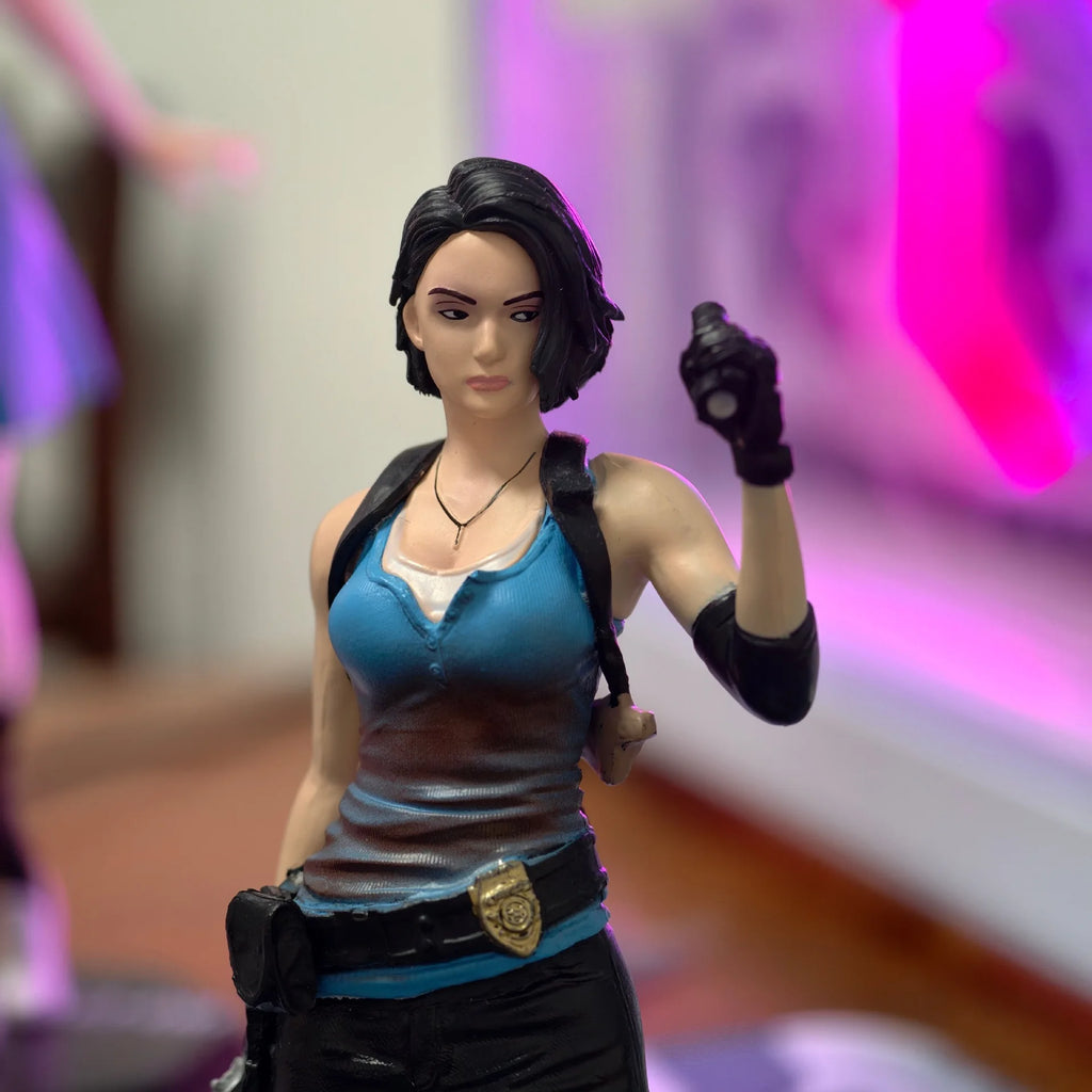 Jill Valentine Figure Leon·S·Kennedy Figures Anime Figurine Model Collection Statue Desk Decoration Toys Doll Birthday Gifts