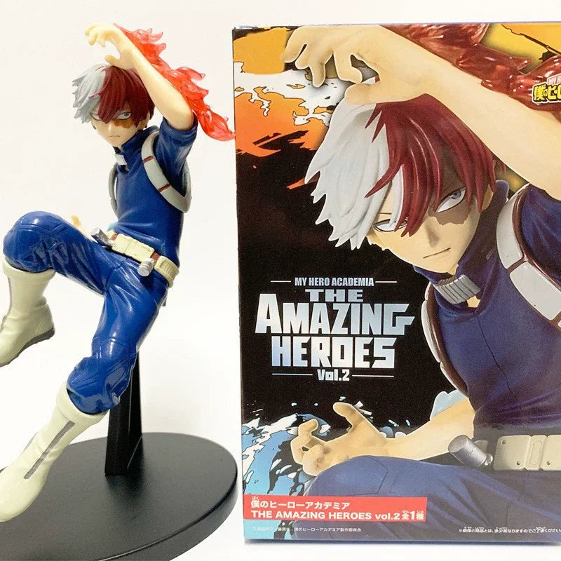 Hot My Hero Academia Anime Figure Shoto Bakugou Boku Izuku Duke Pvc Large Action Figures Anime Character Gift Collection Series