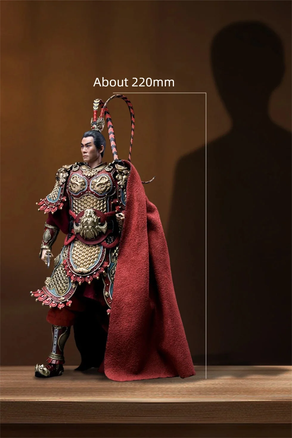 303toys 1/12 Scale 6-Inch Action Figure Collectible Set - Lu Bu from Three Kingdoms Ideal Birthday Gift for Toy Enthusiasts