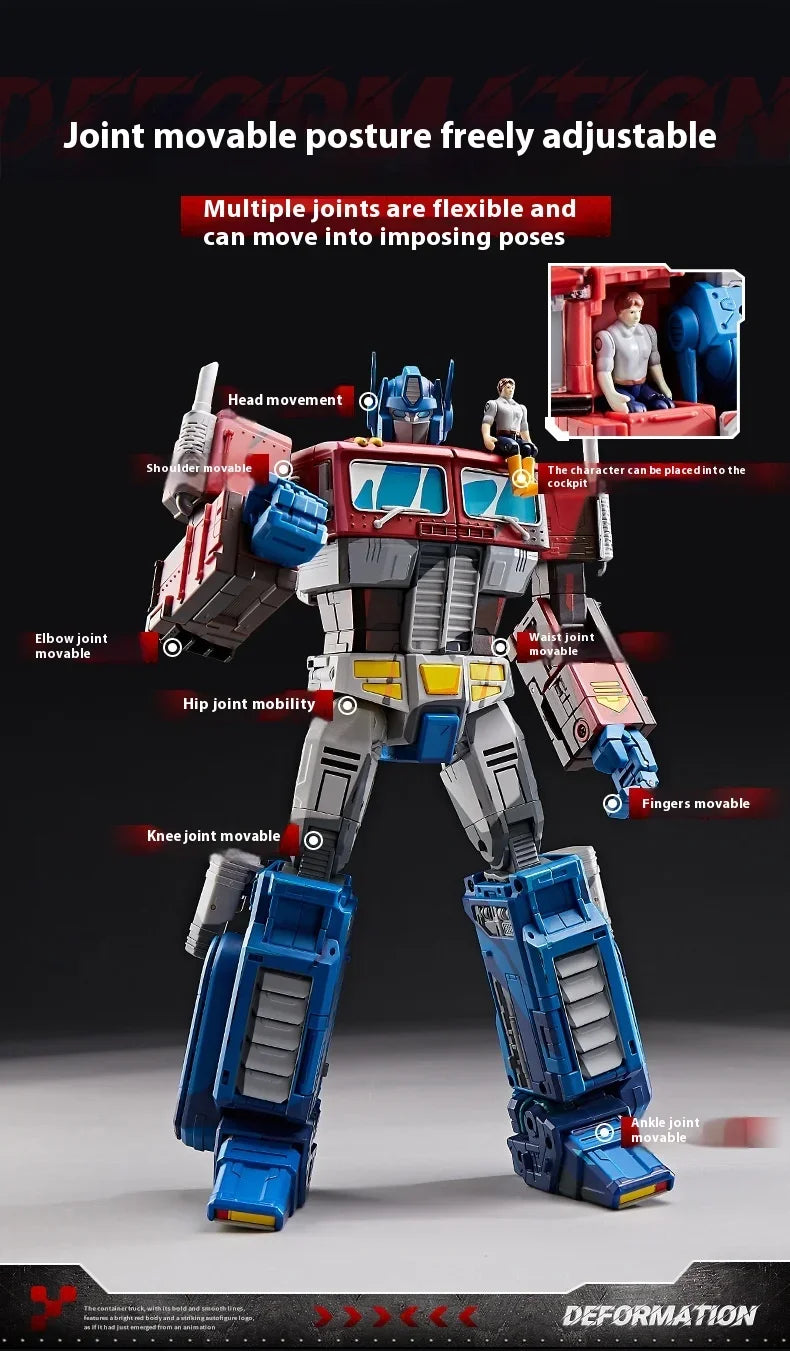 Transformation WEISHUANG WS MPP10 OP Commander Enlarged Animation version W8605 Action Figure model Deformation toy gifts 33CM