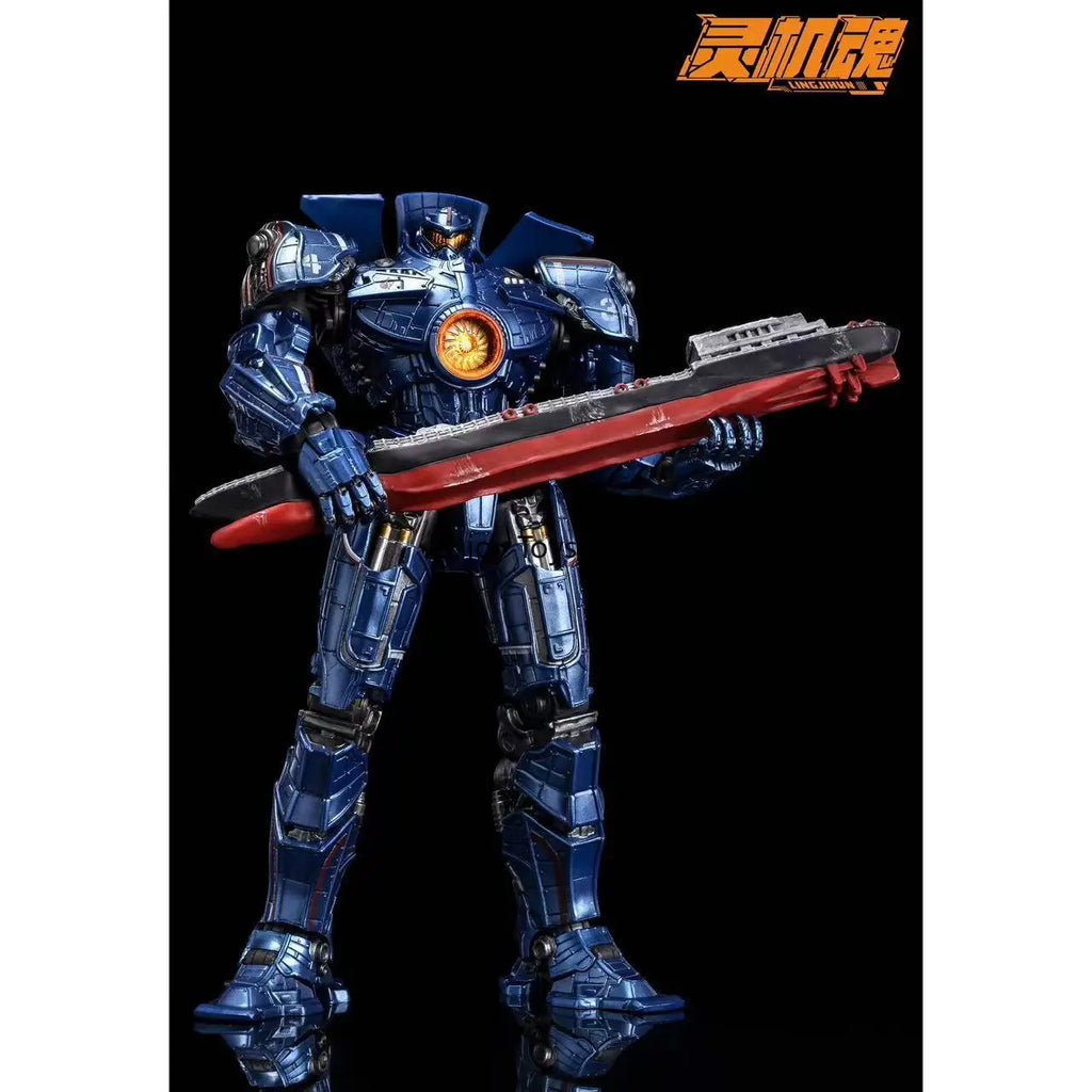 In Stock: Authentic Legendary Pictures Pacific Rim 1 "Gipsy Danger" Mecha, Articulated Action Figure Toy
