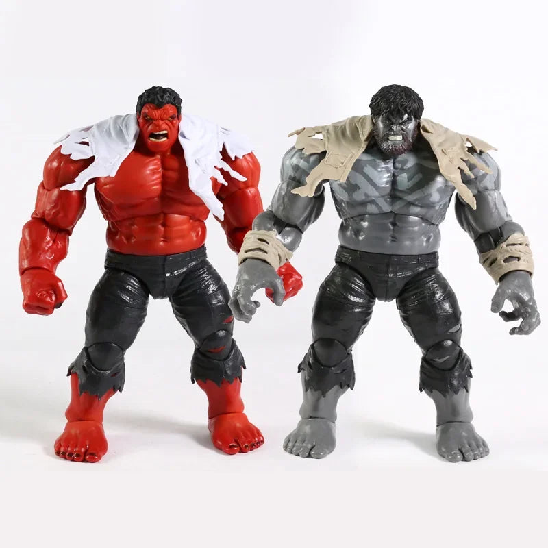 The Gray Red Hulk Collectible Action Figure Model Doll Decoration Toy