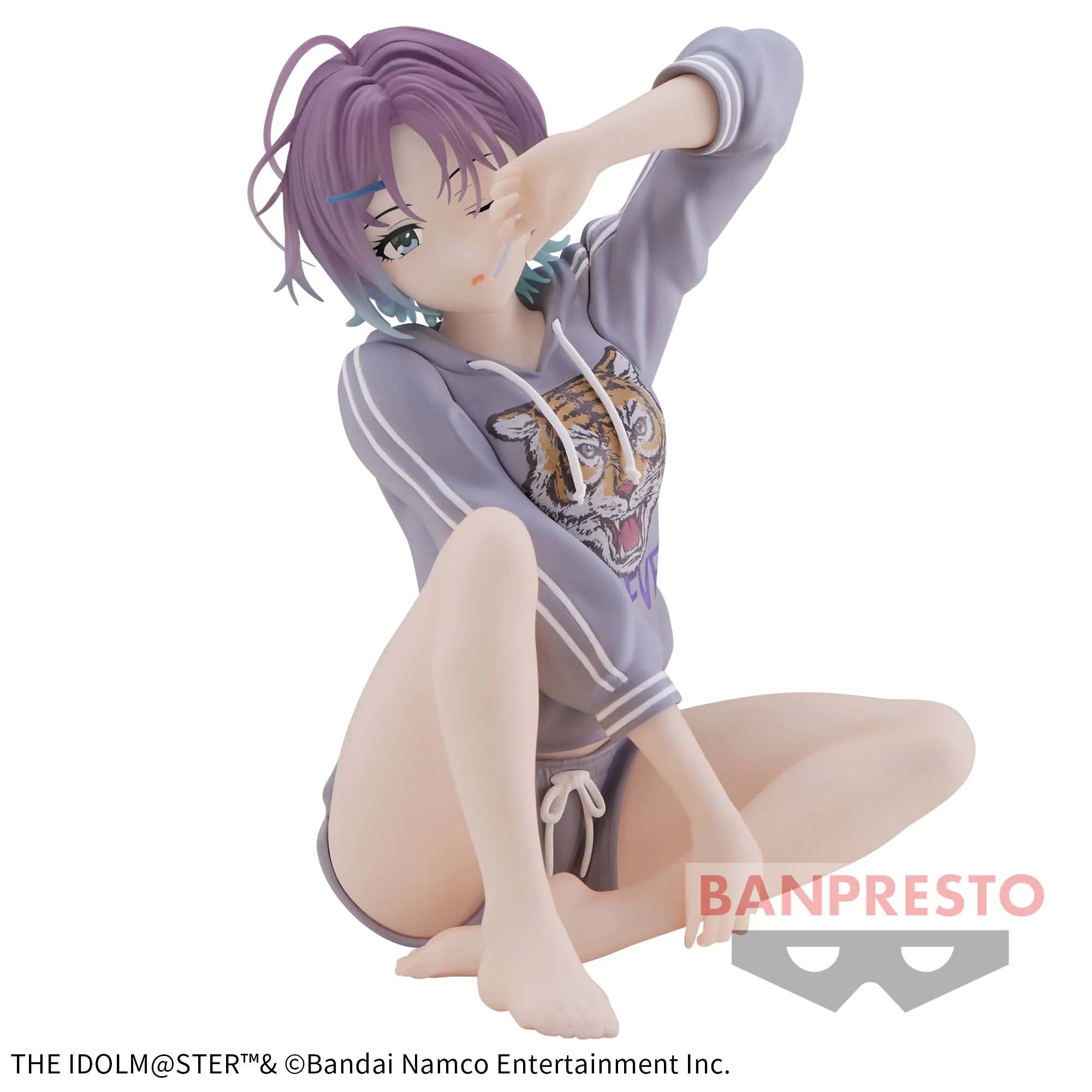 Bandai THE IDOLM@STER Asakura Tooru Sakuragi Mano Mitsumine Yuika Ichikawa Hinana Relax Time PVC Action Figure Model Toys