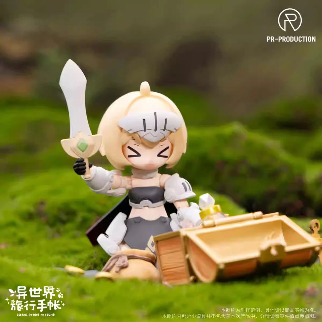 Pr Production Travel Account of Different Worlds 01 Action Figure Q Edition Collectible Model Statue Ornament Toy Gift
