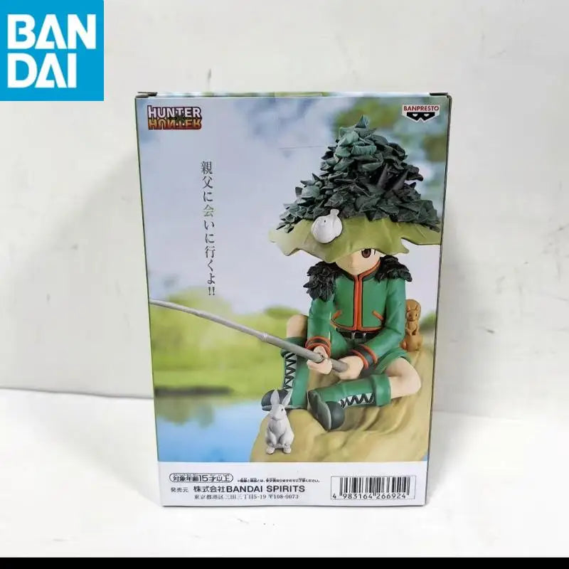 In Stock Original BANDAI NAMCO Banpresto HUNTER HUNTER Memorable Saga Fishing GON FREECSS 14cm PVC Anime Figure Model Toy Gift