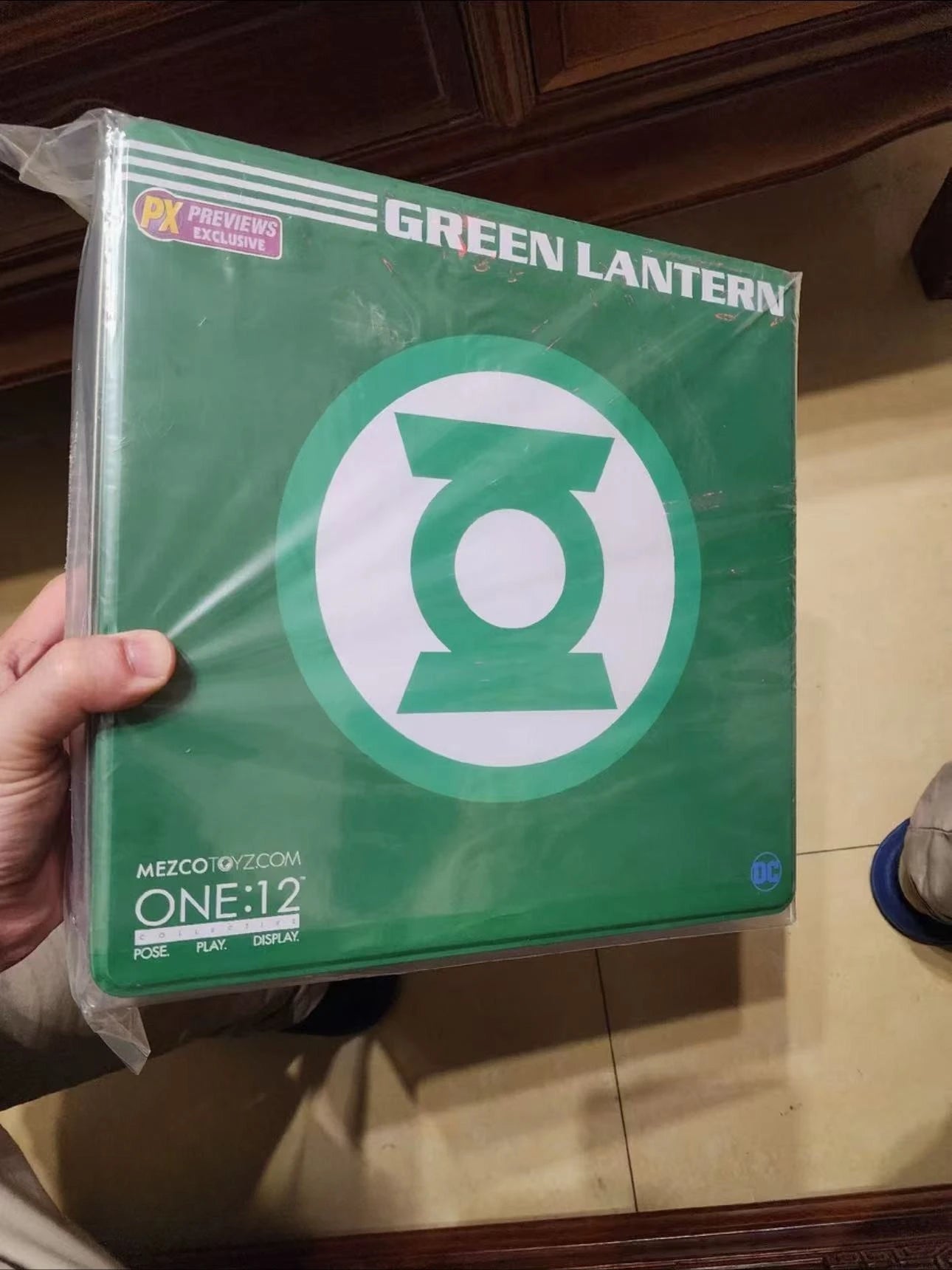 In Stock PX Version Mezco ONE:12 Green Lantern Hal Jordan Anime Action Collection Figures Model Toys Gifts for Kids