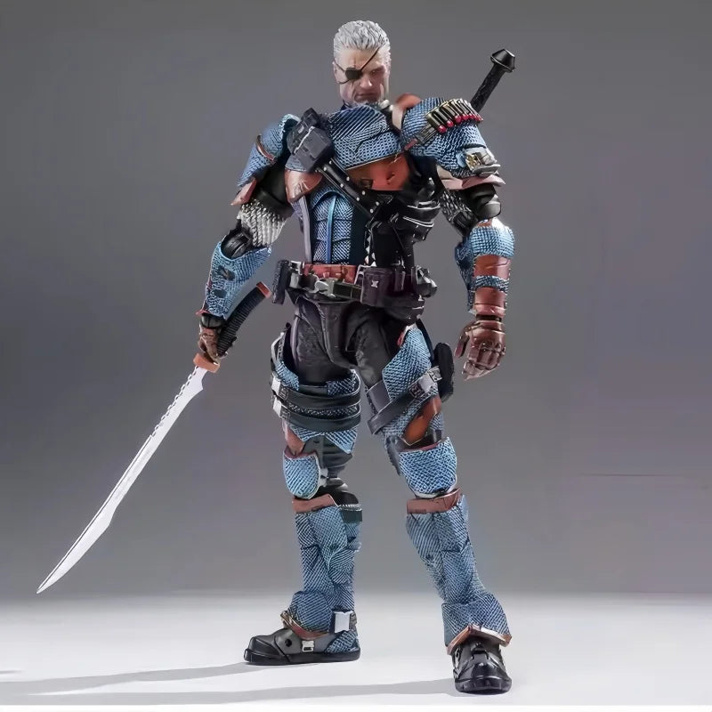 New Lpzz Toys Arkham Knight Batman 1/12 Action Figure V8 Suit Deathstroke Super Man Collection Model Home Decor Boy Statue Gift