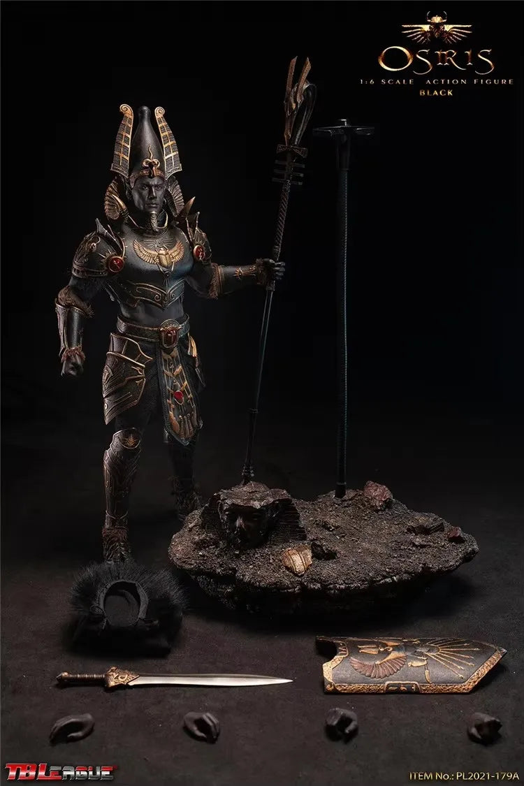 TBLeague Pl2021-179 1/6 Men Soldier Osiris Egyptian Ancient God People'S Guardian With Weapons 12Inch Action Figure Model