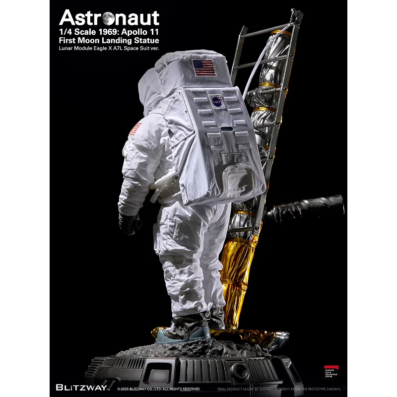 【Spot Goods】Original Blitzway BW-SS-21101 1/4 Astronaut 2.0 Apollo 11 Statue Anime Doll Collection Gifts