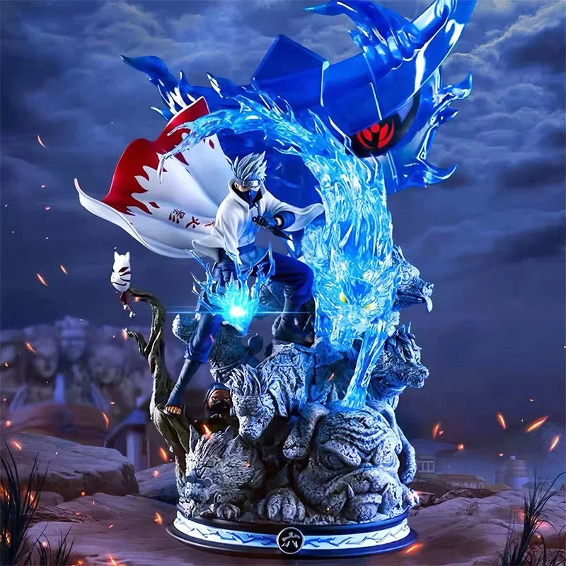 Naruto Anime Figur GK Hatake Kakashi 22cm Actionfigur PVC Zeichentrickfiguren Desktop Ornamente Freunde Geburtstagsgeschenke Spielzeug