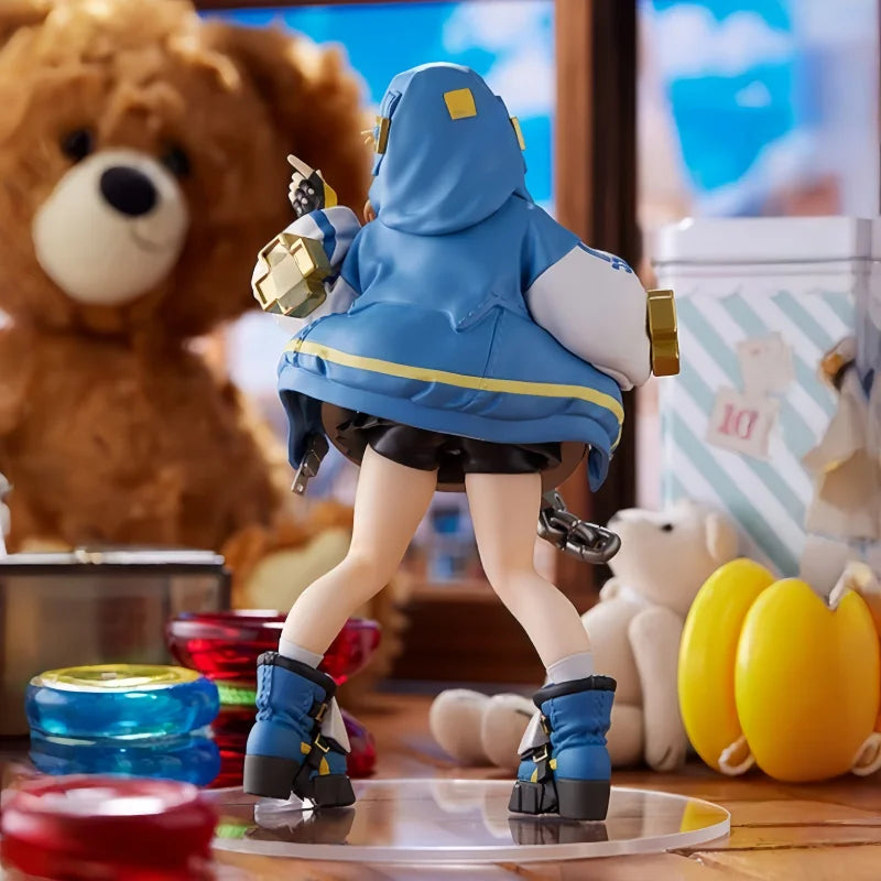 Gsc Pop Up Parade Maxfactory Authentic Guilty Gear Strive Bridget Anime Action Figure Collectible Statue For Otaku Desktop Decor