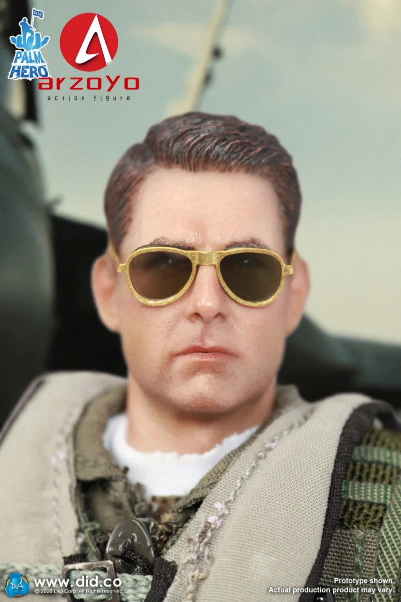 DID XM80031 1/12 Male Navy Instructor Pilot Soldier Super Flexible Action Figure 6'' Collectable Model Doll