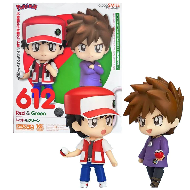 Original GSC Pokemon Lillie N Satoshi Pikachu Mary Sakaki Mewtwo Red Green Kibana In Stock Anime Collection Figures Model Toys