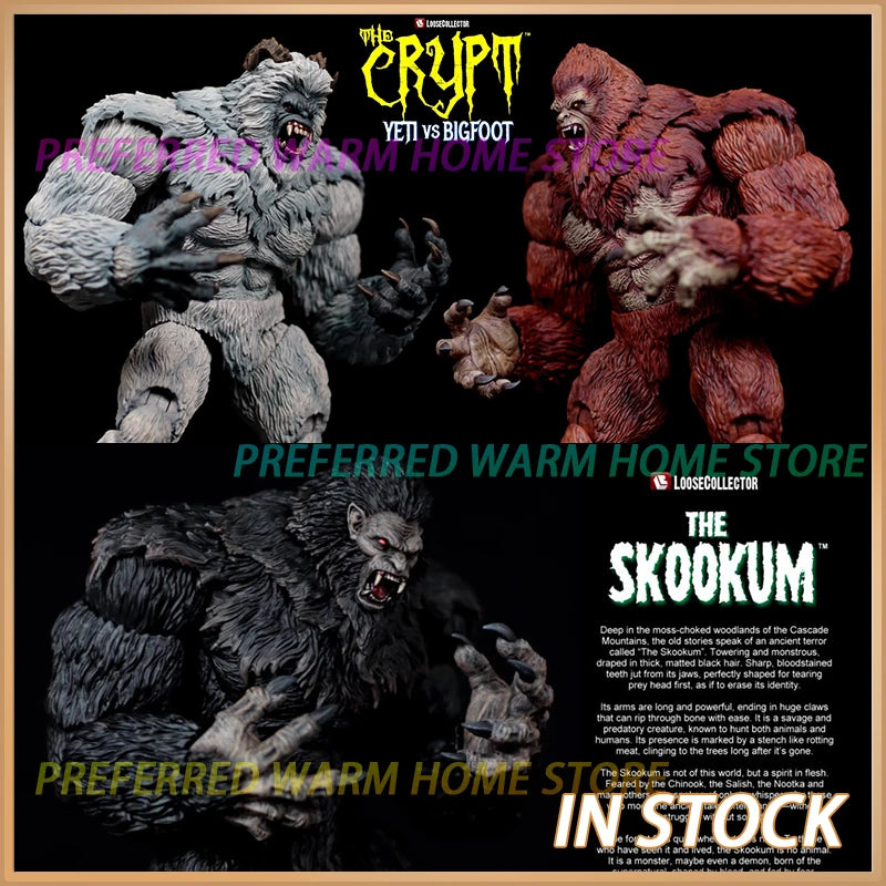 In Stock Loosecollector THE CRYPT THE YETI THE SKOOKUM Model Toys Wild Man 1/12 SCALE DELUXE FIGURE