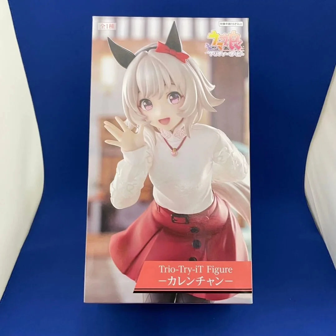 Original FuRyu PrettyDerby Trio-Try-iT Figure Curren Chan Animation Figure Collection Model Toy