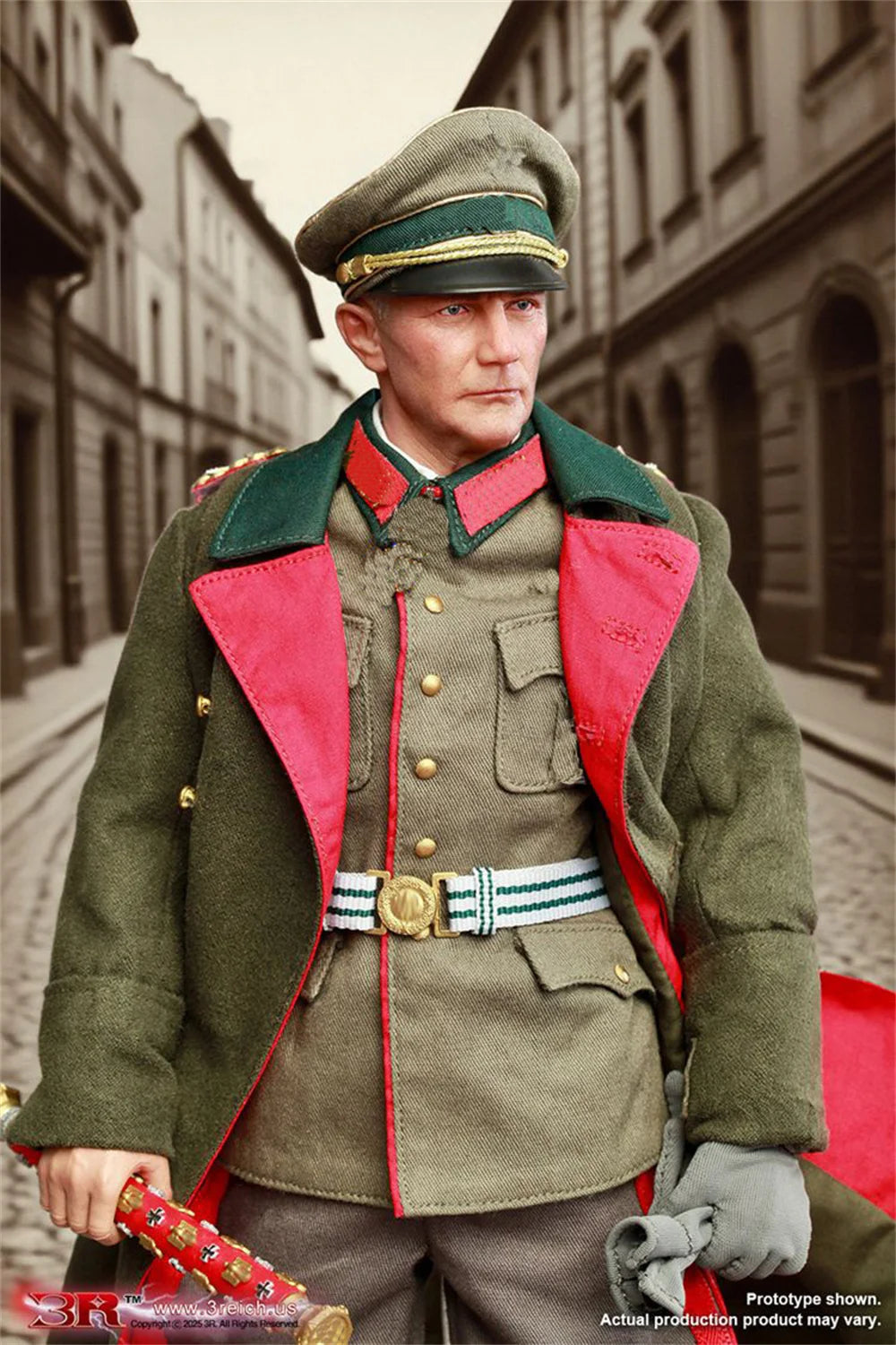  ﻿DID 3R GM656 1/6 Scale Male Soldier German Field Marshal Full Set 12inches Action Figure Model Fans Gifts Collectible