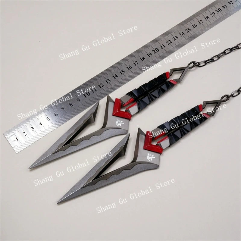 Valorant Kuronami No Yaiba Paarungsmodell Ganzmetallmesser Spielzeug Schwerter Spielperipheriegeräte Bali Song Karambit Outdoor Ornamente Geschenke