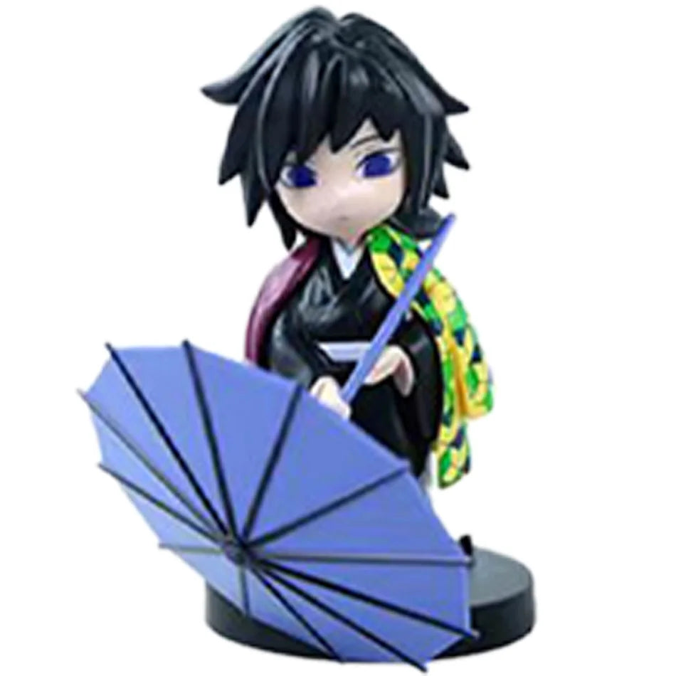 Demon Slayer Tanjiro Kamado Nezuko Anime Cartoon Figure Blind Box Creative Personalized Statue Model Ornament Surprise Gifts Box