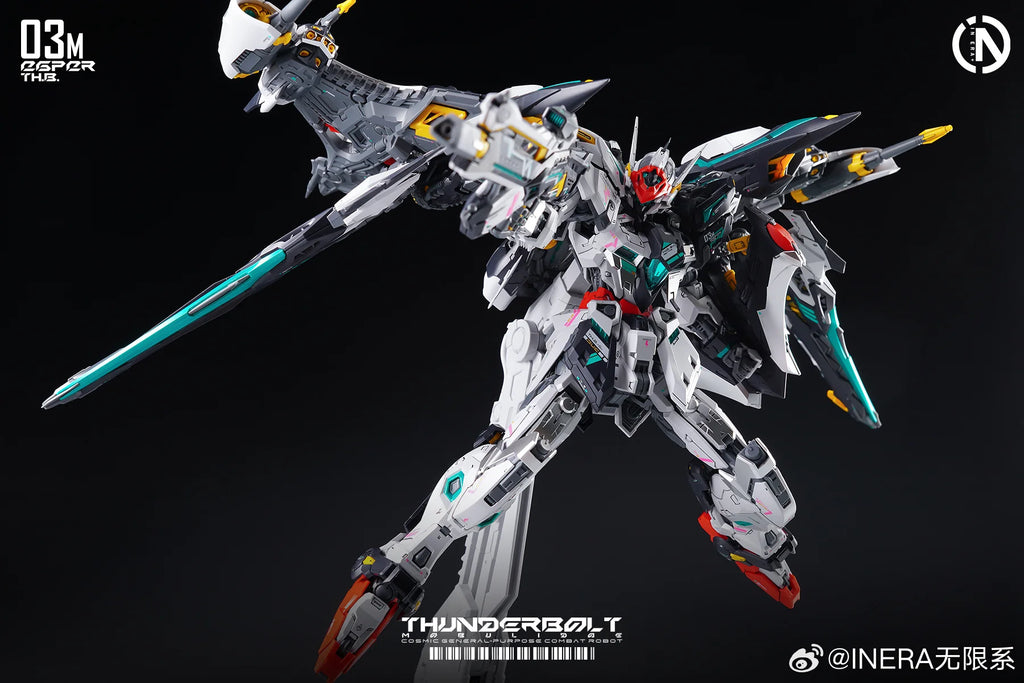 IN ERA + THUNDERBOLT MOBULIDAE 1/100 MG Assembly Model Kit Ver Special RMD Color Collection Action Figures Model TOY