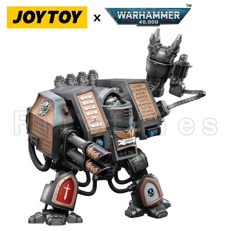1/18 JOYTOY Action Figure Mecha Grey Knights Venerable Dreadnought Anime Model Toy