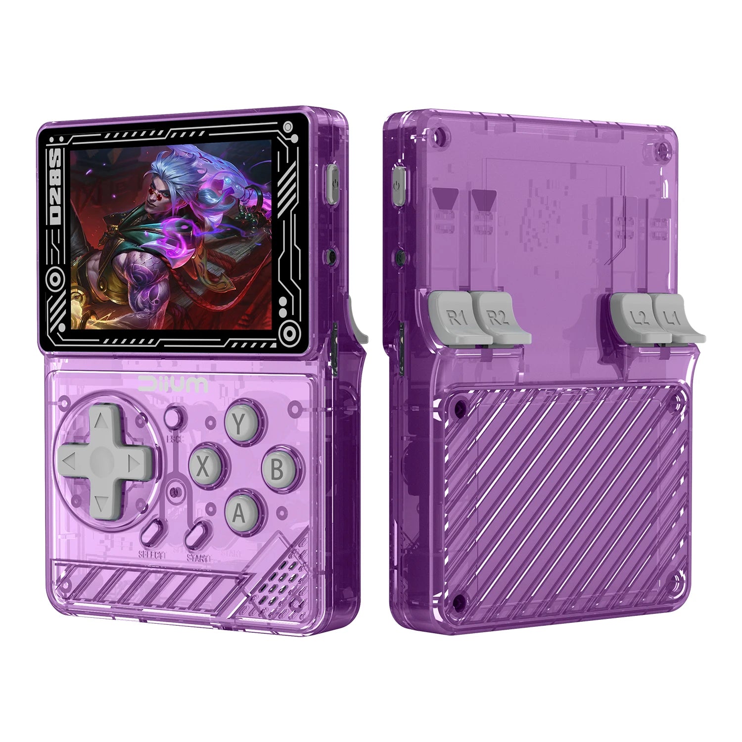 Handheld Retro Gaming Console Type-C Charger Portable 64G 128G 2500mAH Ultra Long Battery Life Classic Game Console