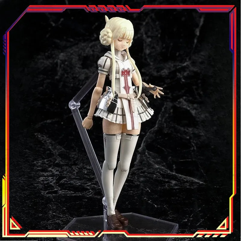 Max Factory PLAMAX Divine Winged Sky Knight Godslayer Yuri Silver-Plated Action Figure Assembly Model Toy Collectible