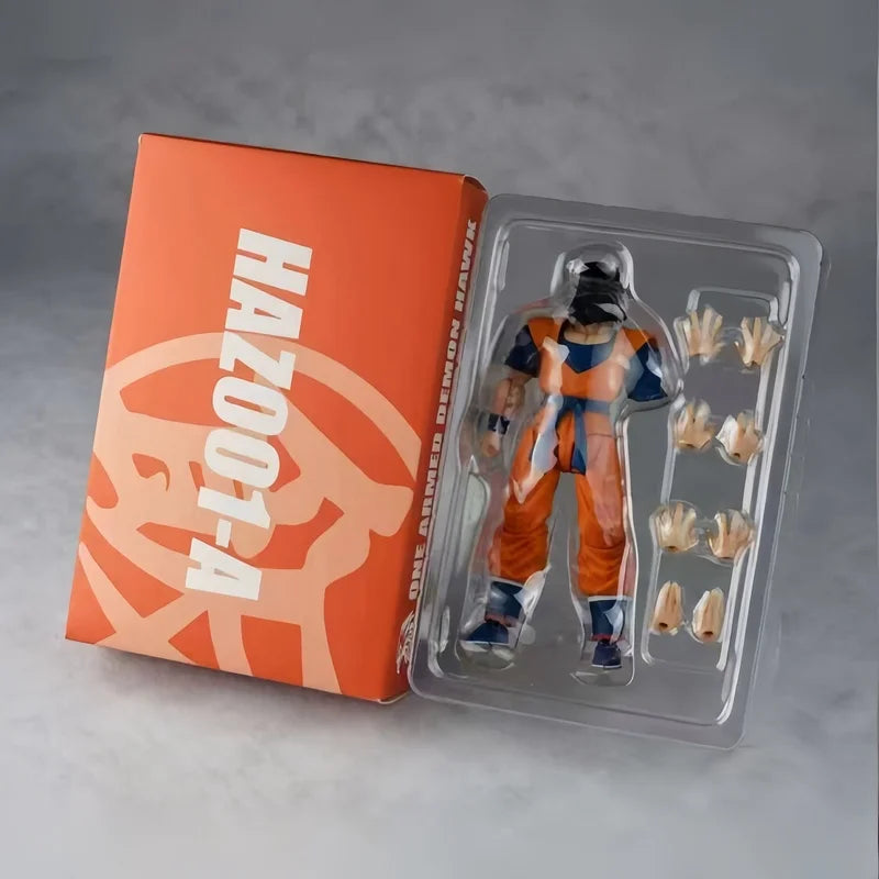 Hot In-Stock HAZ001 Broken Arm Goku Dragon Ball Action Figure Model Anime Doll Ornament Model Accessories Toys Gifts