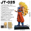 Dragon Ball 54cm JT 2% SSJ3 Goku Action Figures Large Size PVC Exquisite Anime Statue GK Collectable Model Toy Desktop Deco Gift
