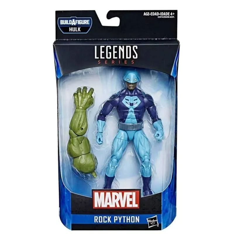 Original Hasbro Marvel Legends Series Union Jack/SHURI/RESCUE/ Rock Python/Loki/Beta Ray Bill Anime Figures Collection Toy Model