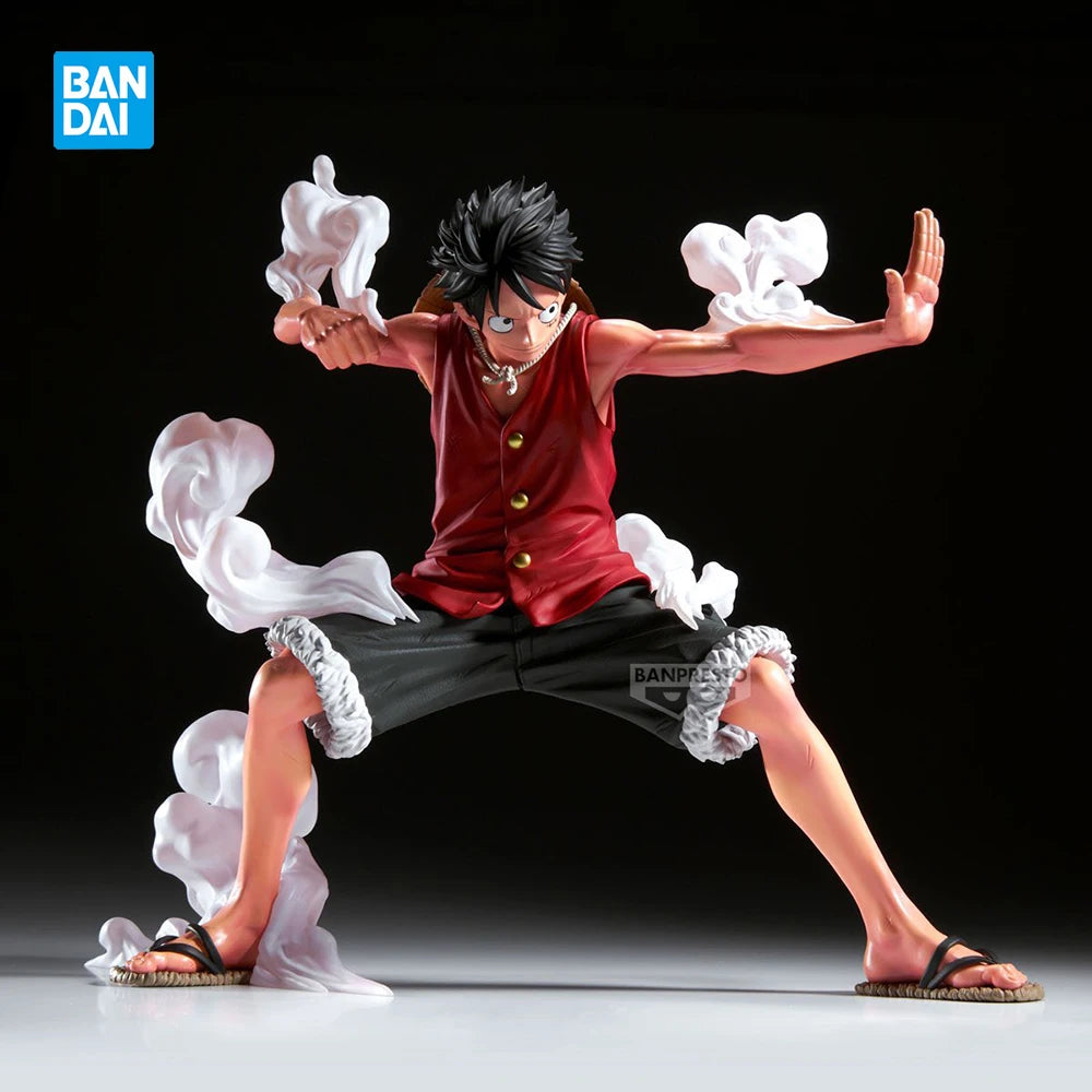 Original Banpresto ONE PIECE MAXIMATIC PLUS Monkey D. Luffy I Action Anime Figure Children's Collectible Model Ornaments