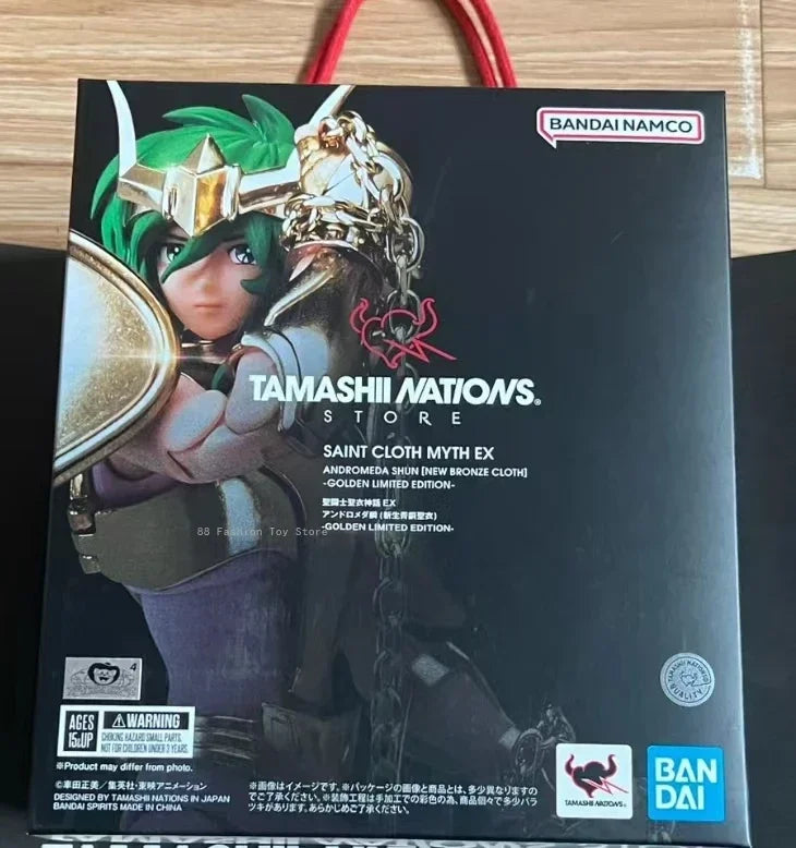 In Stock Original Bandai Saint Seiya Myth Cloth TNT Limited Ex Gold Andromeda Shun Phoenix Pegasus Purple Dragon Glacier Action