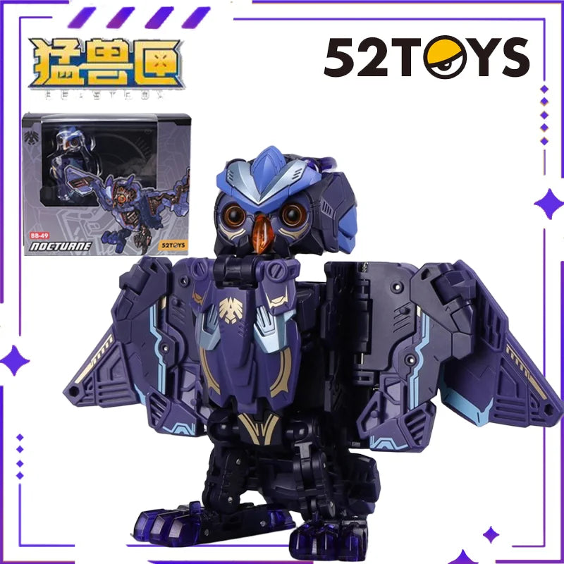 Brand New Stock 52TOYS Original BEASTBOX Beast Box Bird Clan BB-45 Stratospheric Deformation Toy Assembly Model Gift Collection