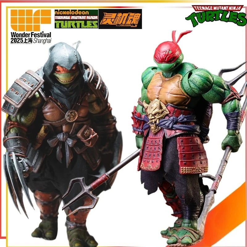 Spot SaleLINGJISou Original2025  Teenage Mutant Ninja Turtles Series Character Model Toy Gift Collectionin Stock