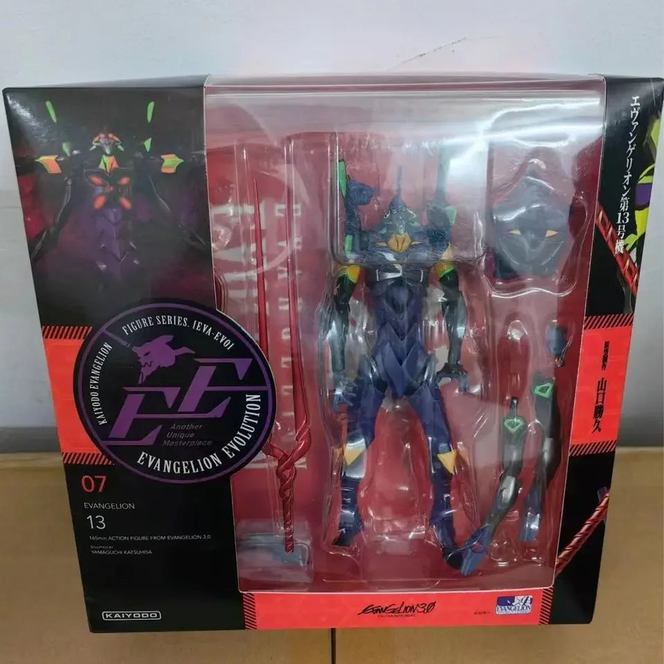Bandai Boxed 19CM New Anime Q EVA 13 Figure PVC Model Toys Doll Collect Ornaments Gifts