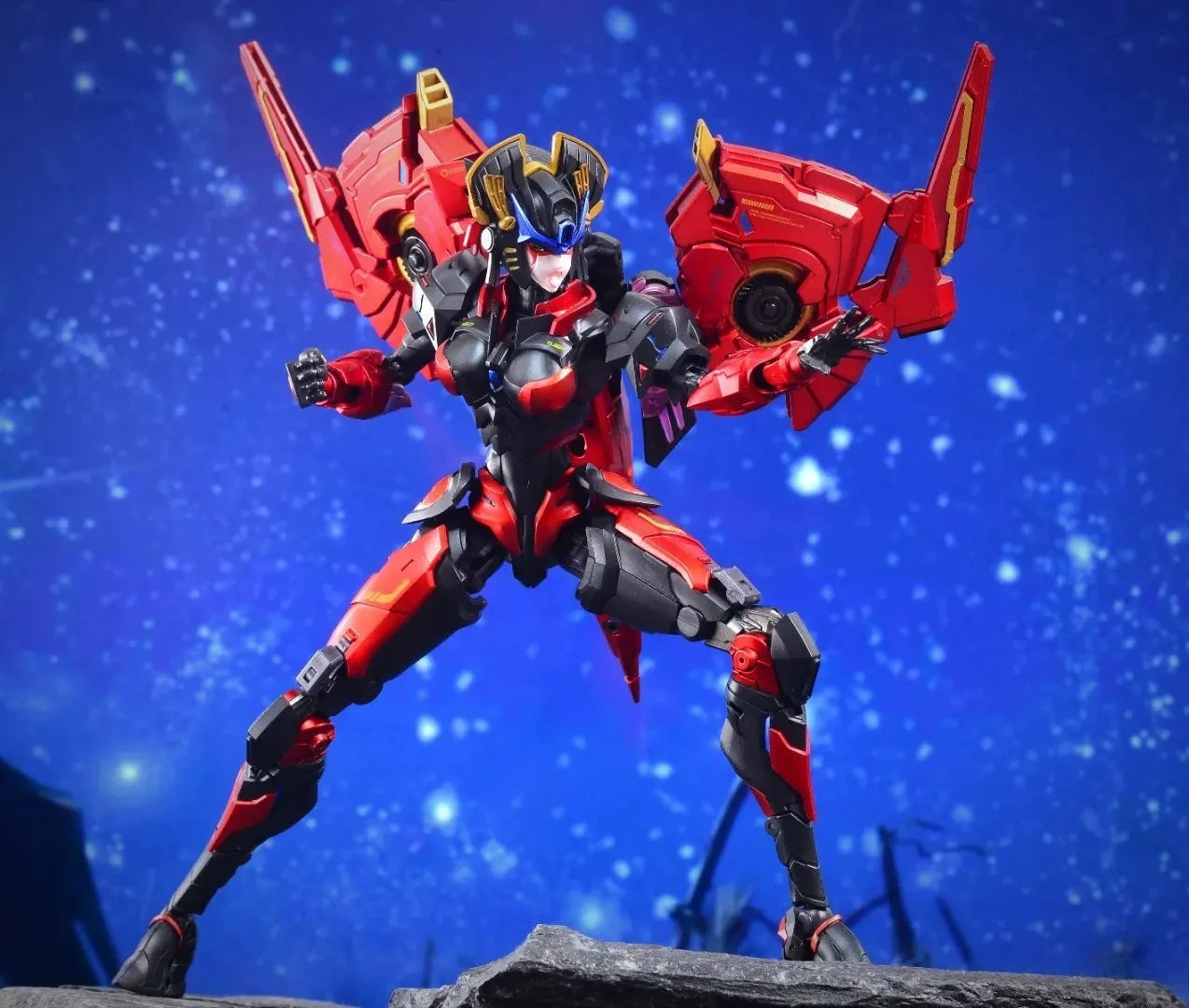 Brand New in Stock Bingotoys BT-02 Wind Girl Transformable BT02 Articulated Mecha Girl Figure, Birthday Gift and Collectible