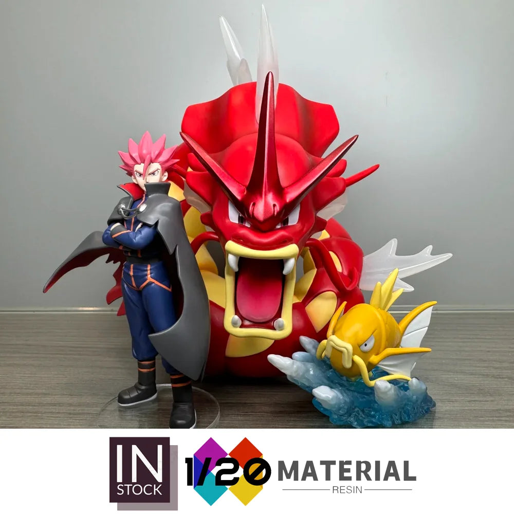 [In Stock]1/20 Resin Scale World [JB] - Magikarp & Gyarados [Split RE-MENT]