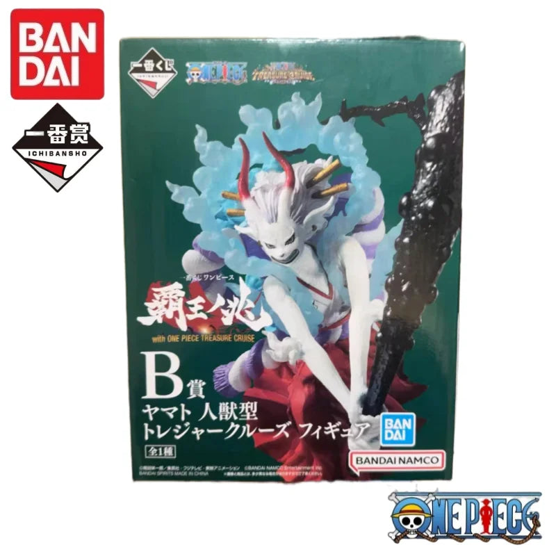 In Stock Original Bandai One Piece Ichiban Kuji TREASURE CRUISE Kaidou Yamato Luffy Roronoa Zoro Sanji Anime Figures Toys Gift
