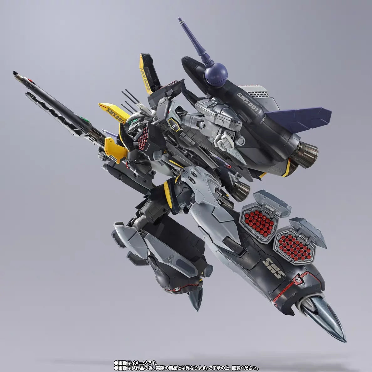 In Stock Bandai Soul Limited DX Super Alloy Macross VF-25S Ozma Machine AP Set Ready Stock Action Figure Collection Gift
