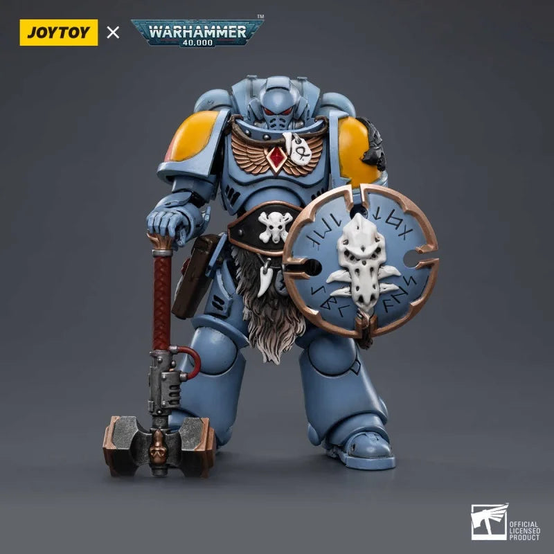 Joytoy Dark Source JT3792 Space Wolf Lickclaw Squad Sigrey Stone Shield Collectible Action Figure - New in Stock