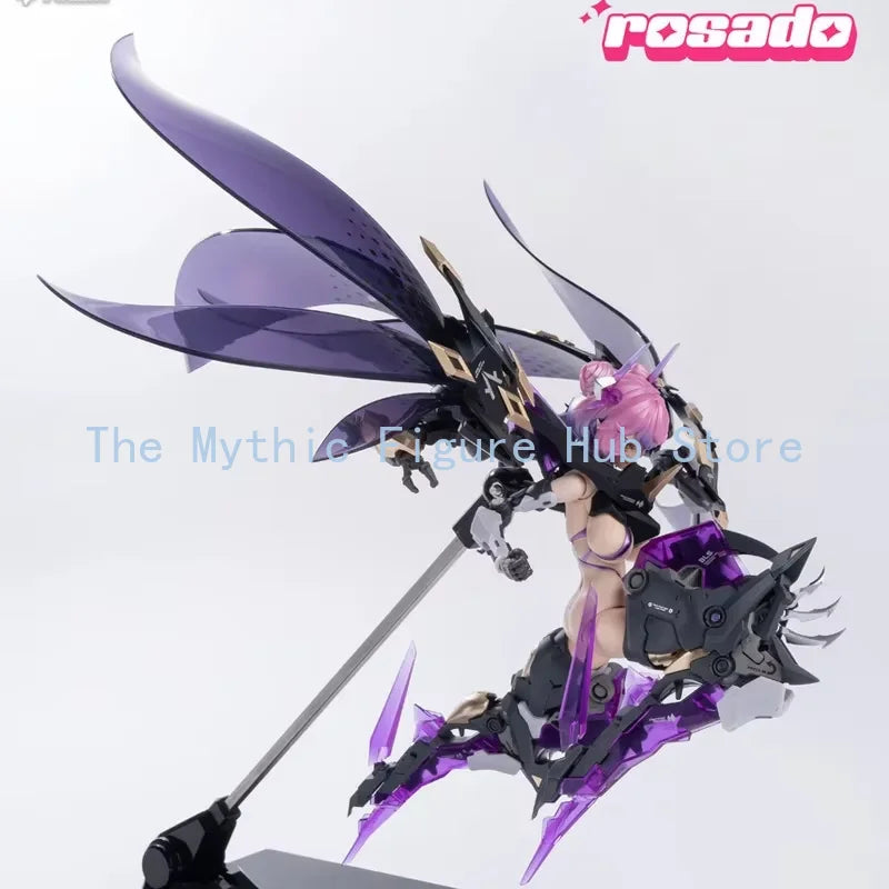 In Stock SCALE ACTION GIRLS COLLECTION MODEL Original STARFLOWER BLACK IRIS Action Figure Model Gift for Kid Foam Box Packaging