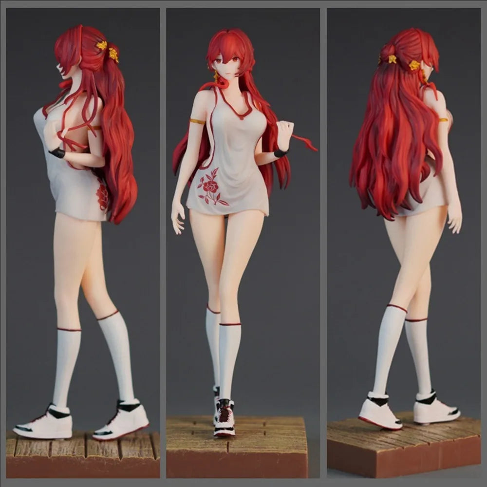 27 cm große Anime Honkai: Star Rail Figuren GK Himeko Actionfiguren PVC Sammlermodell Ornament Spielzeug Geburtstagsgeschenk für Kinder