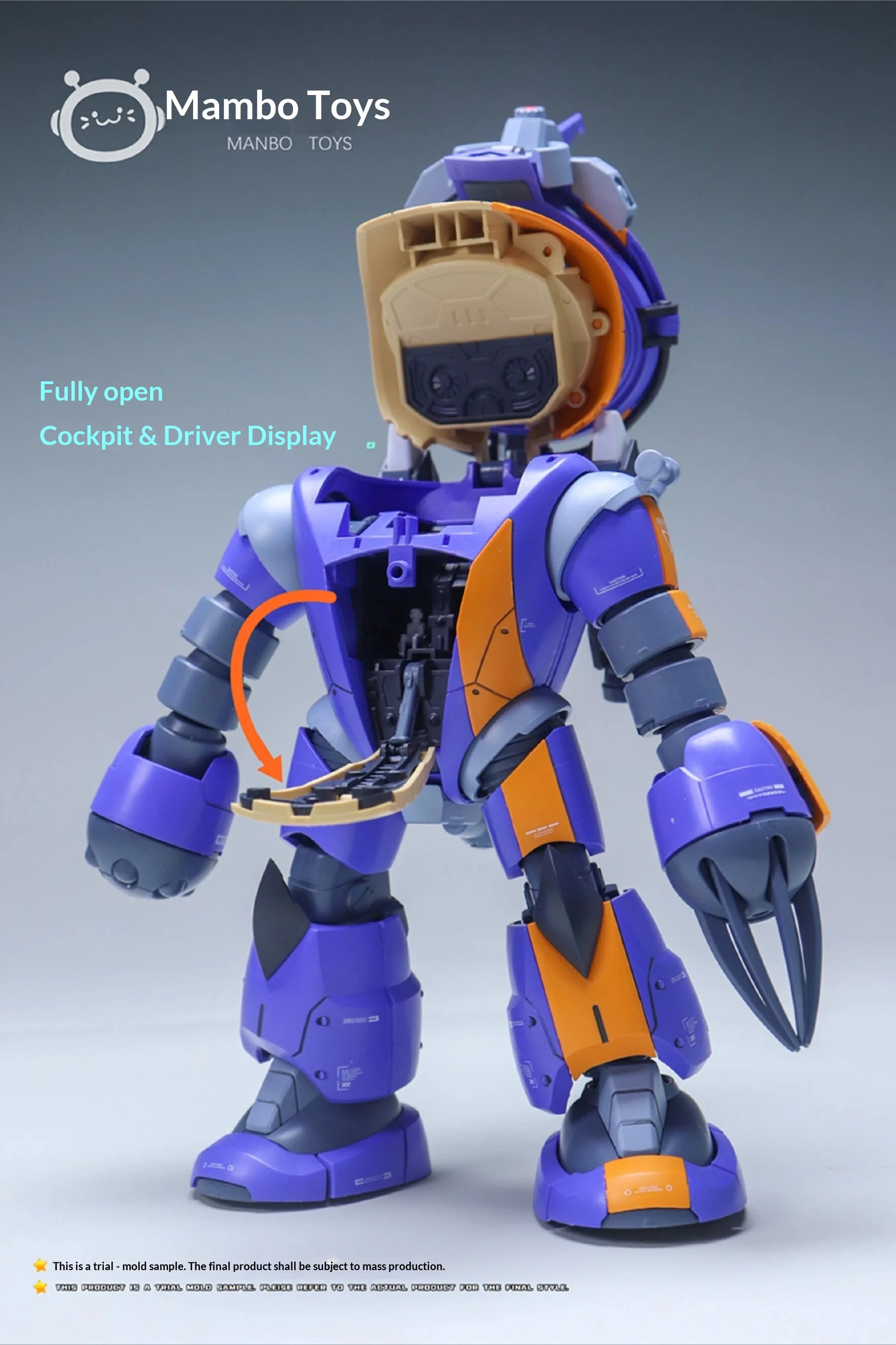 Manbo Model Acguy Thunderbolt Ver. MSM-04 MG 1/100 Scale With Complete Hydraulic Assembly Kit Anime Plastic Figure Toy Gift