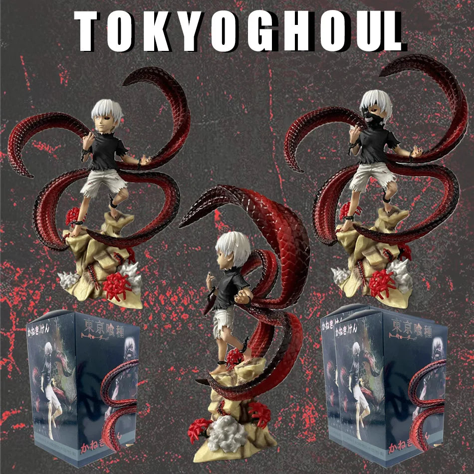 Tokyo Ghoul Kaneki Ken Q Version 16cm PVC Action Figure - Anime Collectible Model Toy Doll Gift