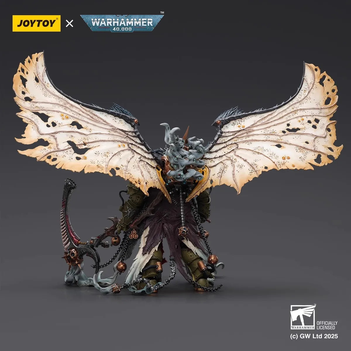 【In Stock】Original Genuine JOYTOY Mortarion Demon Nurgle Prime 40K 1/18 Figure Finished Model Kit Anime Figure