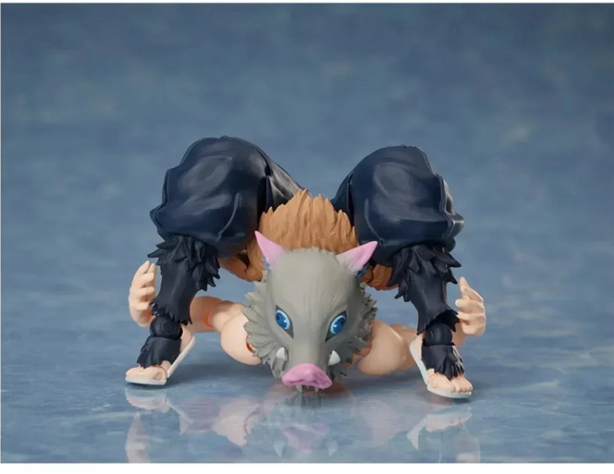 100% Original Aniplex BUZZmod Inosuke Hashibira Kimetsu No Yaiba Demon Slayer Action Figures Model Toy Brinquedos Figura