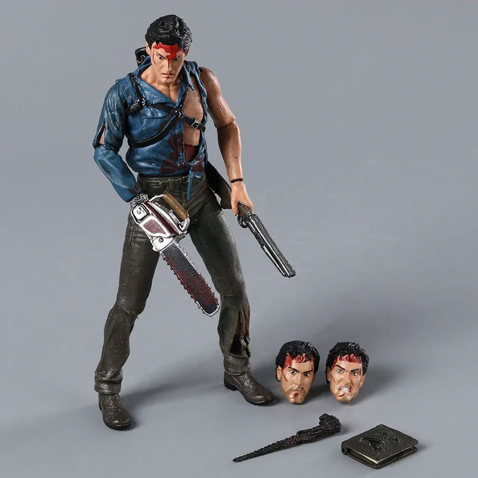 NECA Evil Dead White Variant Box Dead By Dawn Ultimate Ash Action Figure