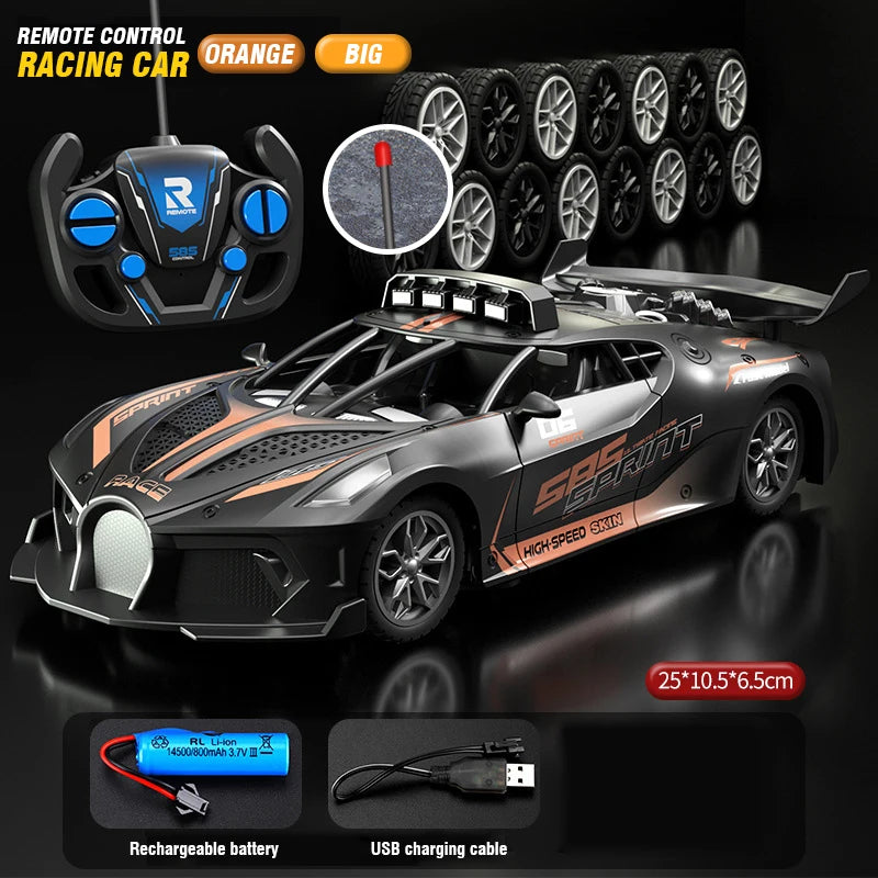 1/18 RC Auto High Speed ​​Drift Sportwagen Fernbedienung Fahrzeug Sport Rennwagen Spielzeug Modell Kinder Spielzeug für Jungen Geburtstagsgeschenke