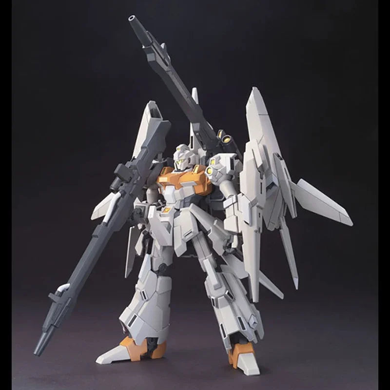 Bandai Genuine OriginaL HGUC RGZ-95C REZEL TYPE-C(DEFENSER B-UNIT)(GR)1/144  Action Figure Toys For Boys Girls Kids Christmas