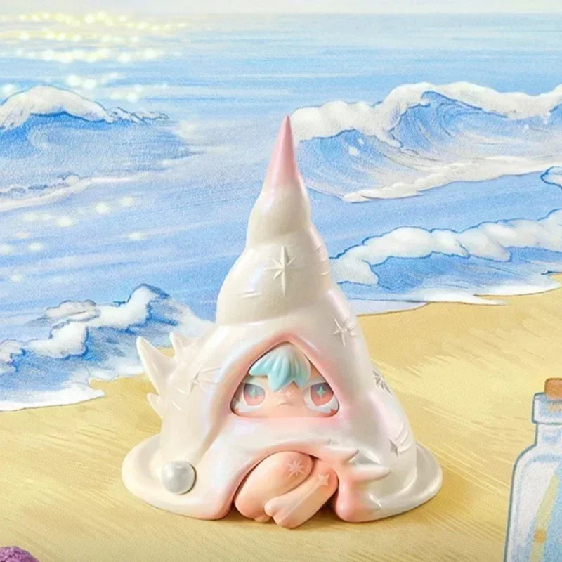 POP MART 1001MOONS Where's The Elephant Slide Series Blind Box Mystery Box Toys Kawaii Ornaments Figurines Home Decor Desktop