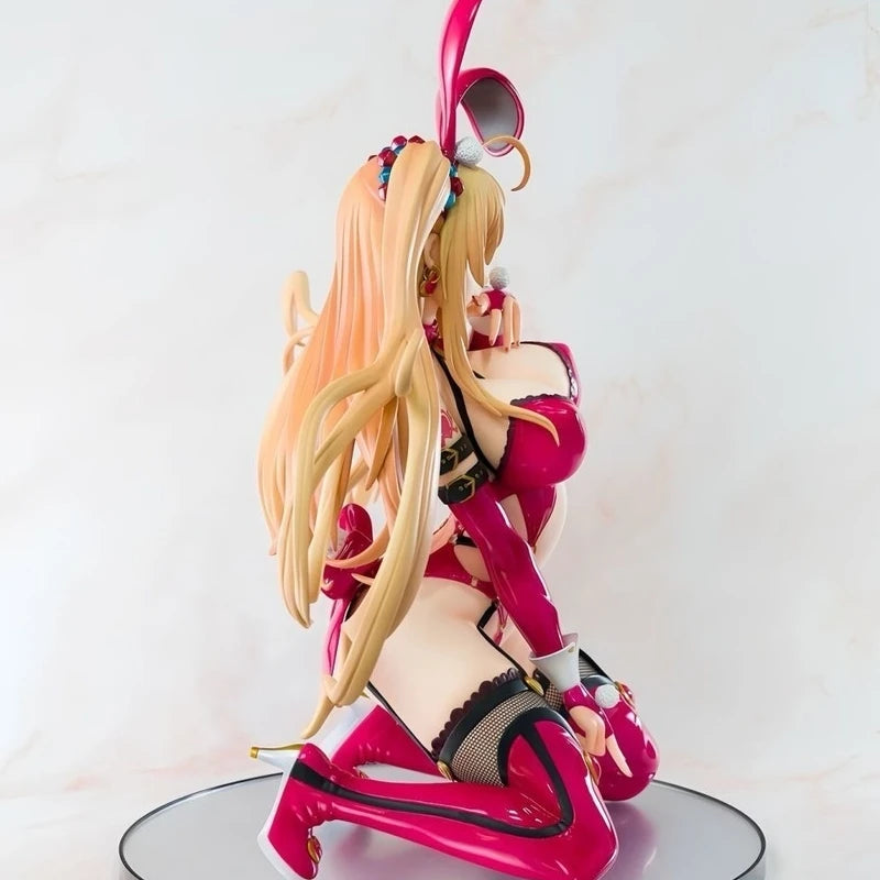 Native Binding Bunny Girl Caroline Yulili Anime Figure Beautiful Girl Gk Model Garage Kit Trendy Doll Statue Decoration Toy Gift